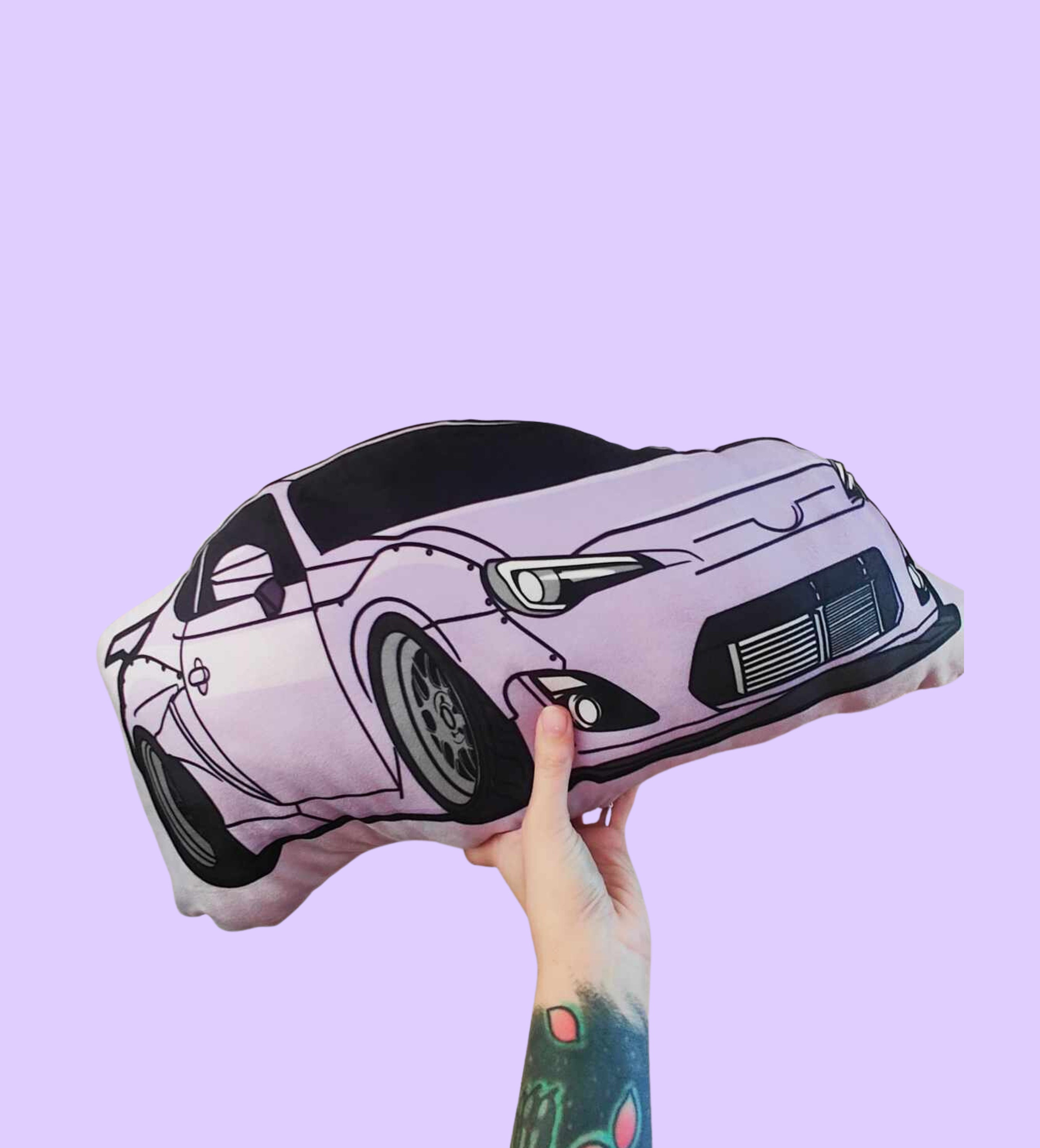 Buy Lilac FRS GT86 BRZ Pillow / Car Accessories / Car Girl Gifts