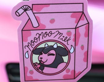 Ambientador Moo moo milk poke / Accesorios para coche / Anime / Jdm /