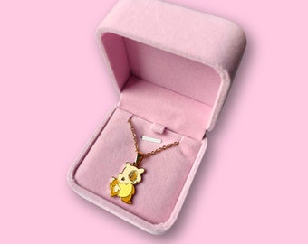 Qbone Necklace , Enamel Charm , Anime Necklace - Etsy