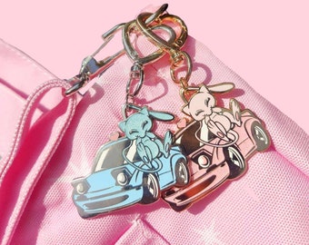 Mewata Keychain - Miata keychain,  90s Esthetic,  Anime,  jdm pins,  car girl,  car brand