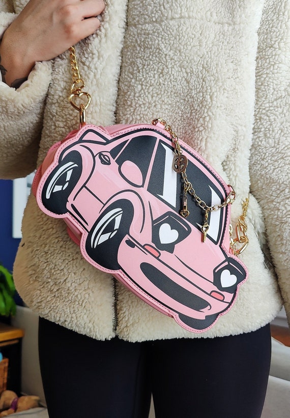 Miata Purse Baby Pink Handtasche I Jdm Auto Geldbeutel I Auto Madchen Geschenke I Charm Tasche