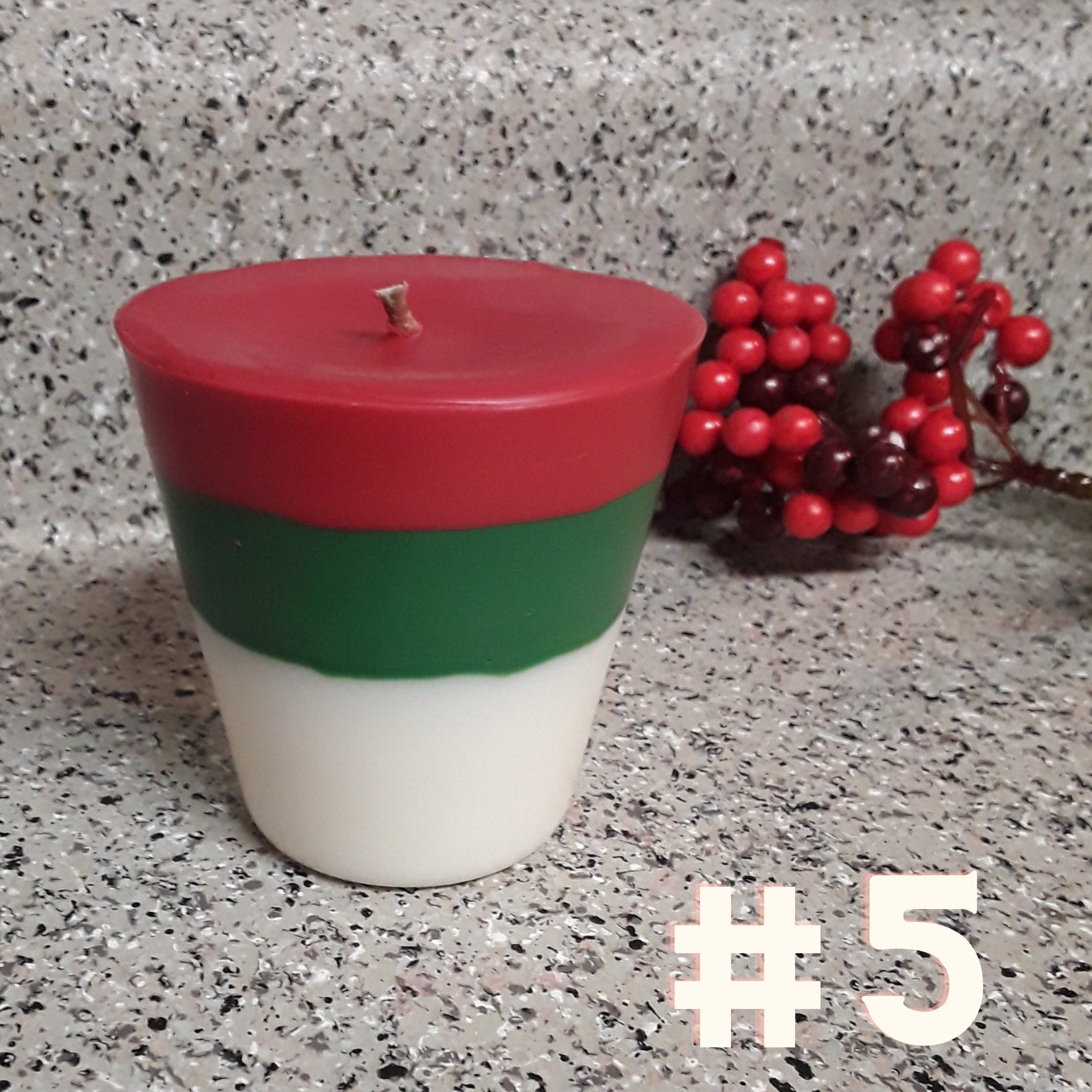 Holiday candles Christmas candles votive candle set of 6  Etsy