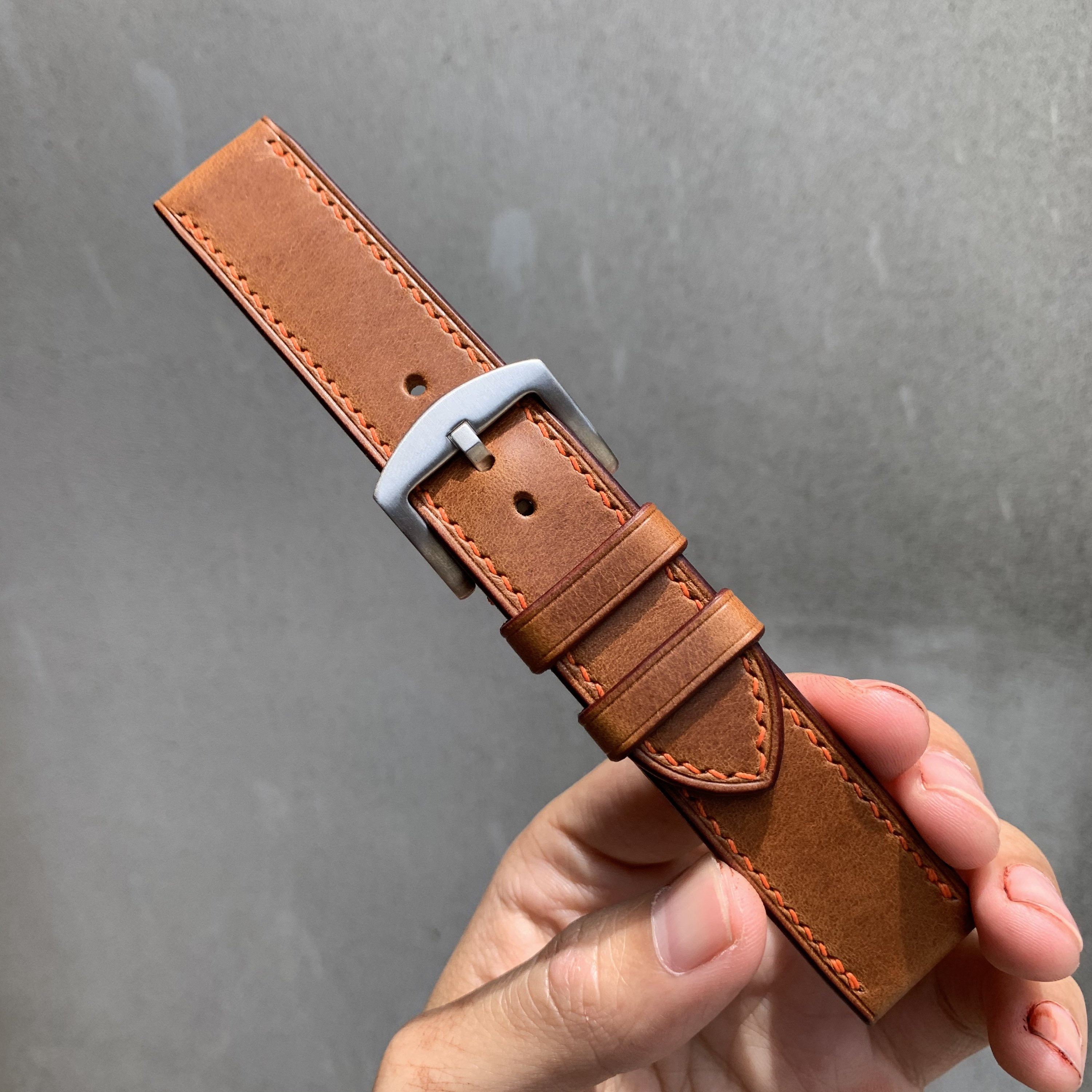 Handmade Leather watch strap 16mm 18mm 19mm 20mm 21mm Etsy