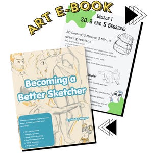 Becoming a Better Sketch Artist - How to - Art Book - Guide - Ebook
