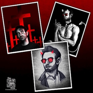 Daredevil Inspired Sketches and Illustrations Sticker Sets
