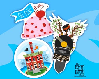 The House in the Cerulean Sea Stickers - Booktok - LGBTQIA+ Fantasy - TJ Klune