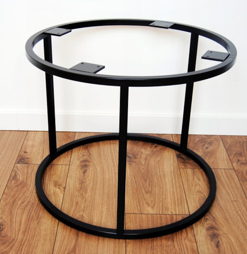 Round coffee steel table base table legs metal table legs Etsy