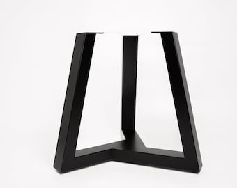 Metal coffee table legs, modern table base, steel table legs, round table base, round table legs