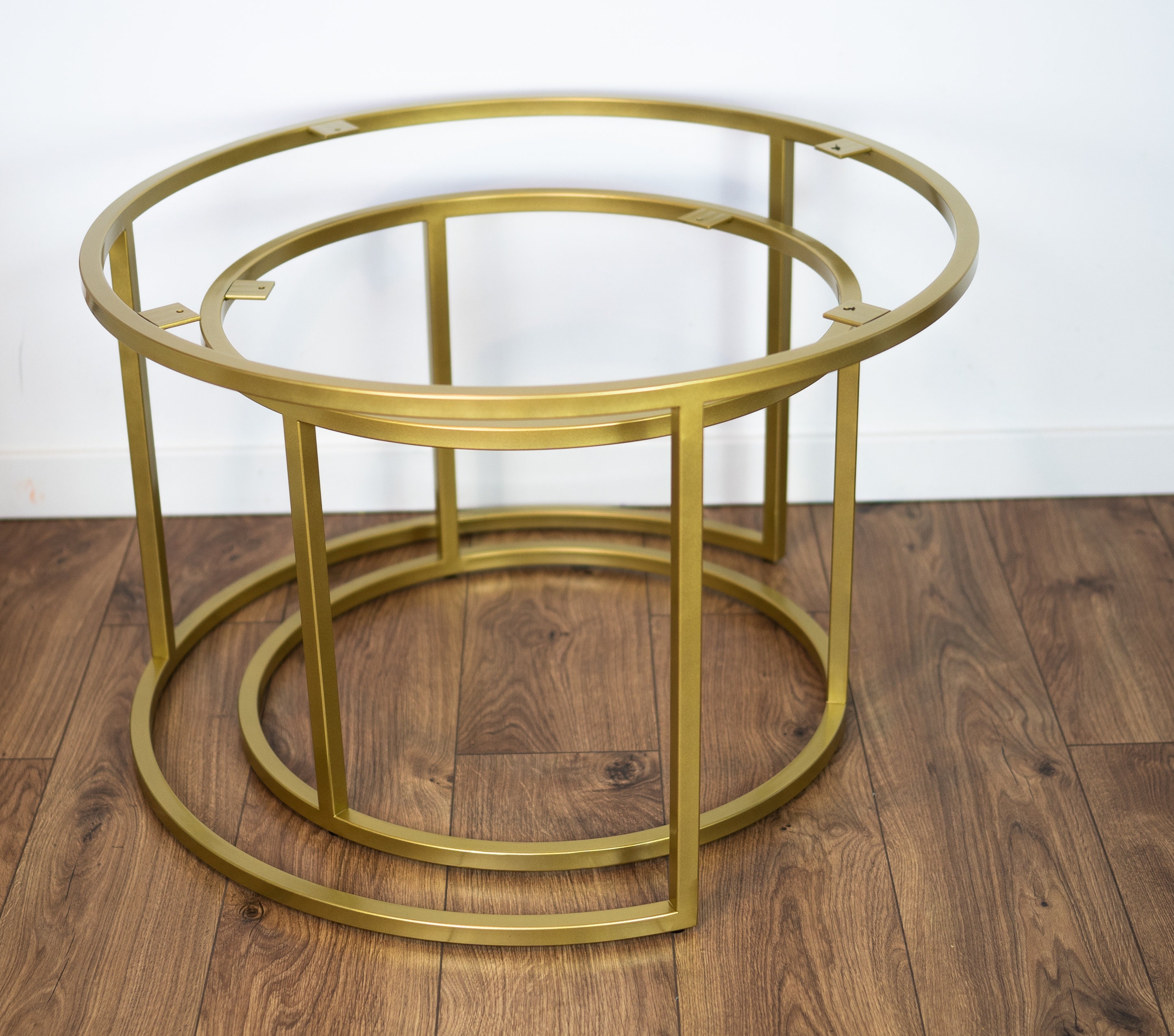 Set of 2 Coffee Table Base 70/50 Modern Table Base Steel - Etsy