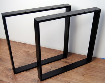 Ready to ship steel table base 29,5"x28", table legs, metal table legs, industrial table legs