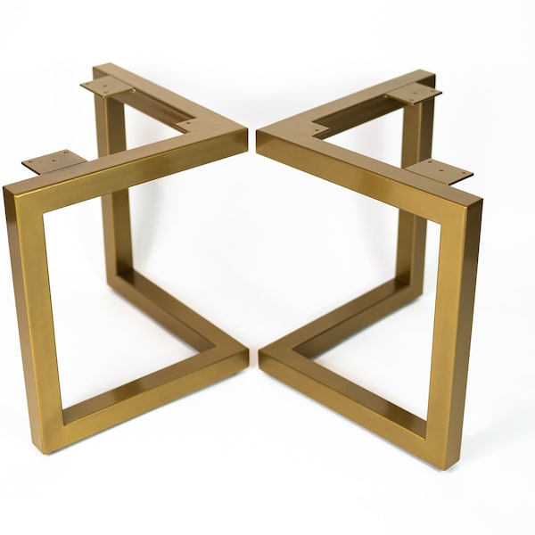 Gold Table Legs Etsy