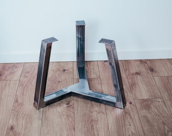 Metal coffee table legs, modern table base, steel table legs, round table base, round table legs