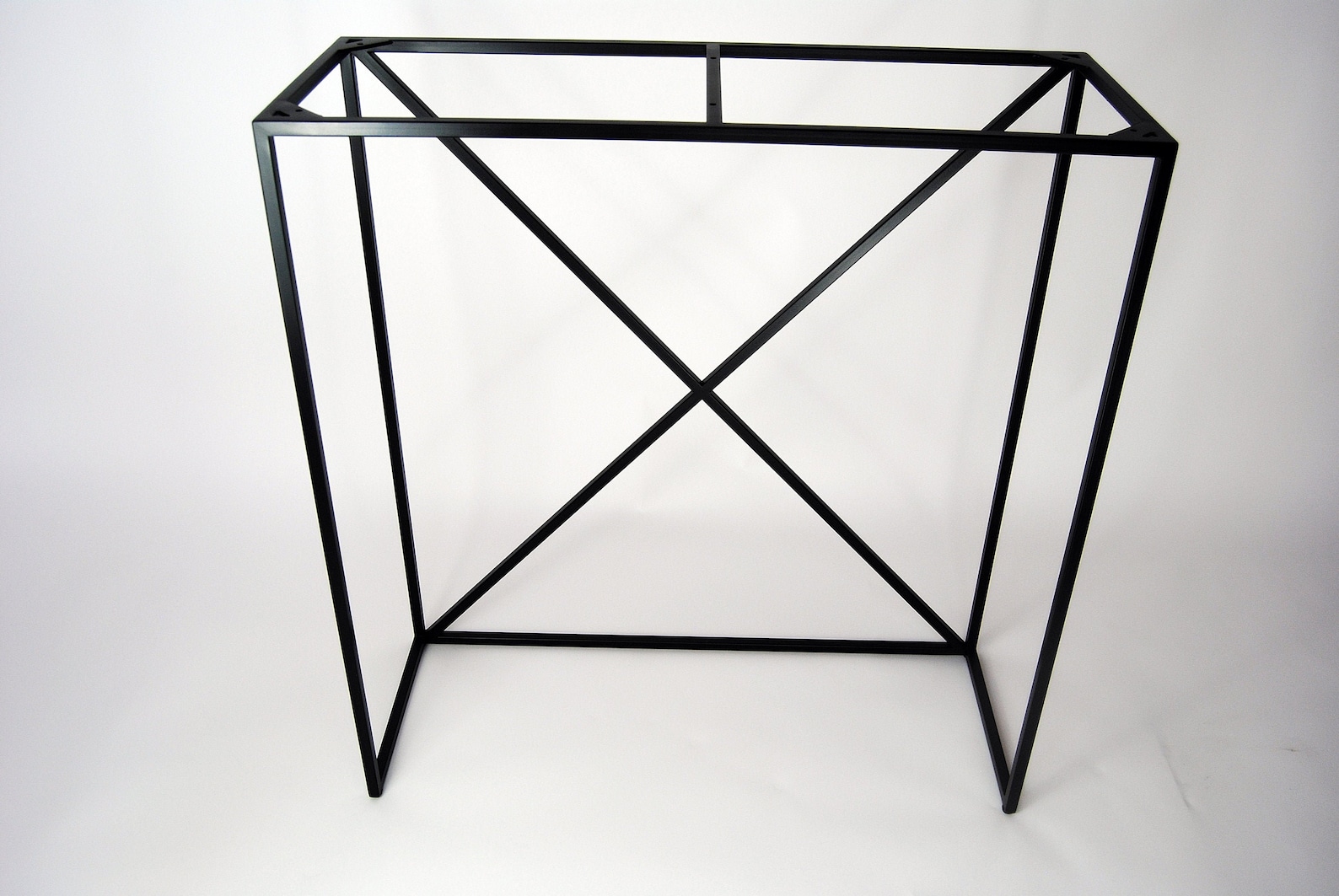 Metal console base console legs steel console table base Etsy