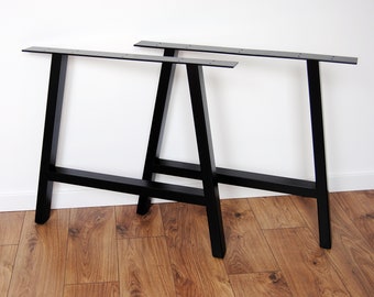 A shape steel table base 71x71 cm ,   powder coated