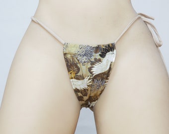 KURONEKO Fundoshi flat model Japanese pattern 2