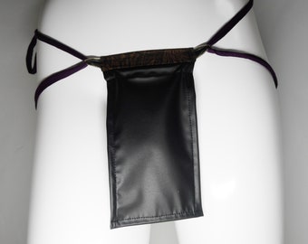 JOMON Fundoshi (loin cloth/unisex) fake leather