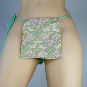 Ecchu Fundoshi for women flower pattern