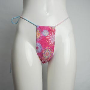 KURONEKO Fundoshi sträng modell yukata tyg (UNISEX)