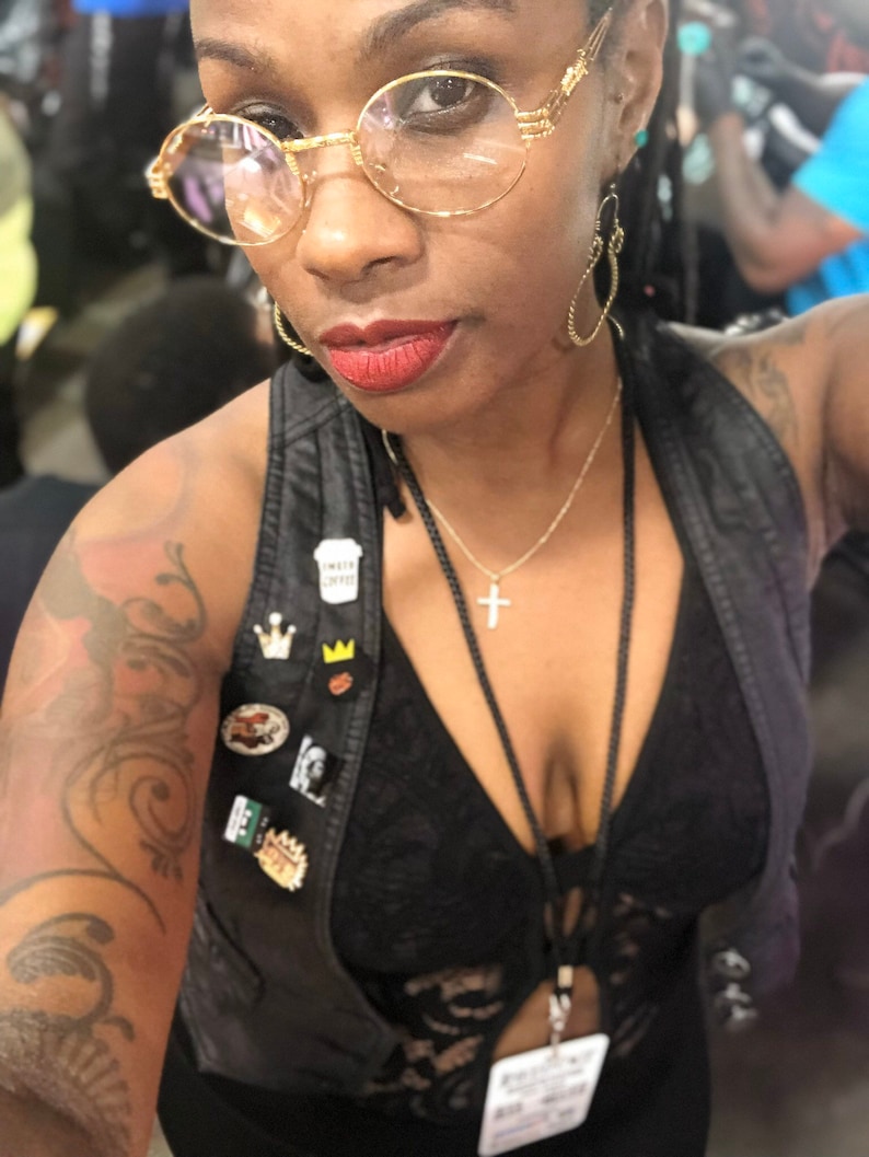 Crowned Melanin Queen Enamel Pin: Black Pride Accessory image 5