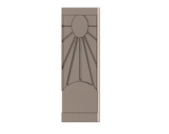 Demon Slayer earring STL
