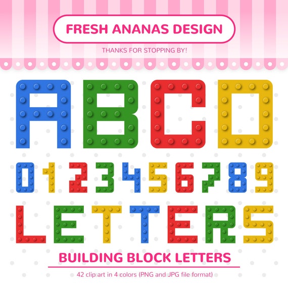 Alphabet Building Blocks, Alphabet Block Build