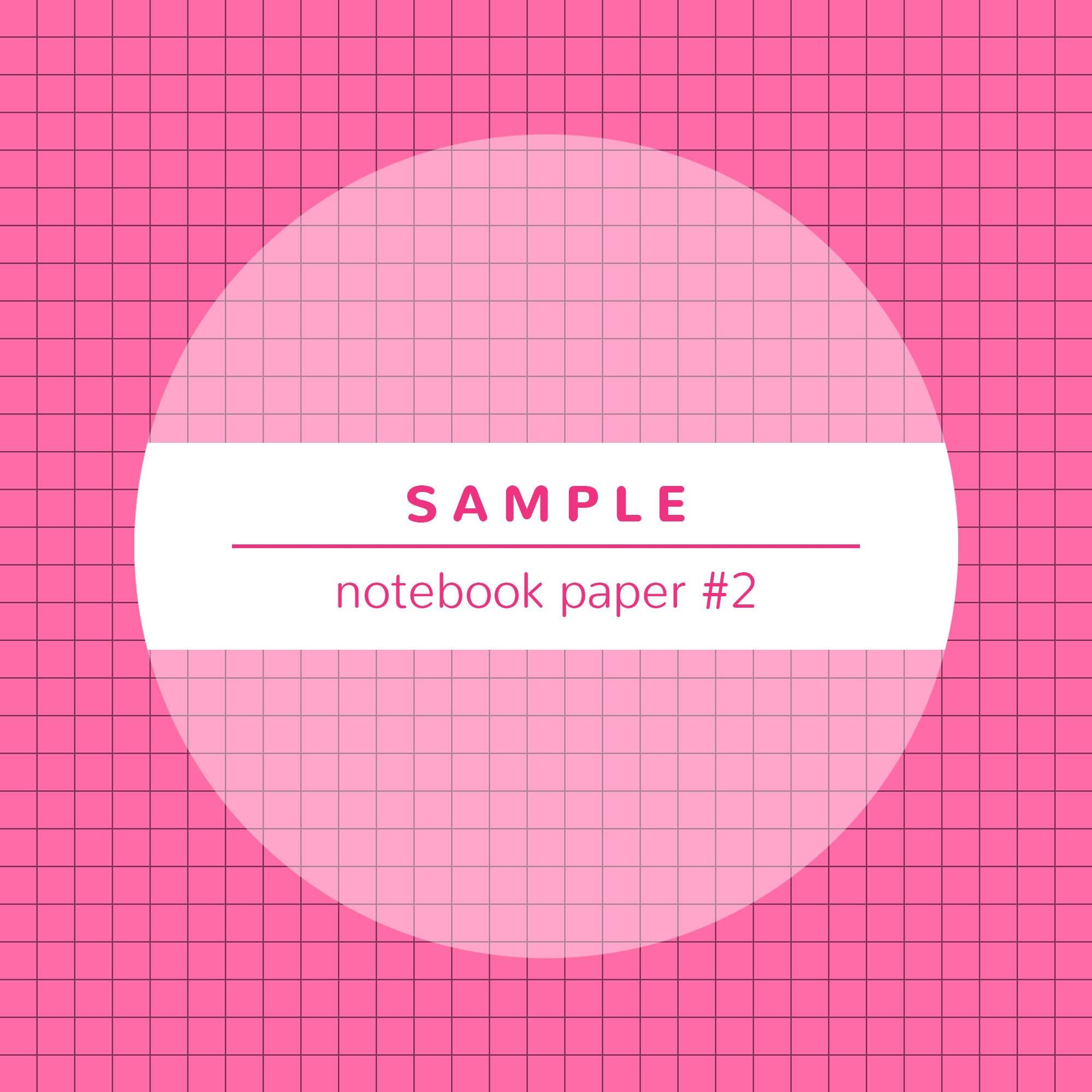 100 Colors Digital Papers: Notebook Paper 2 Graph Quad - Etsy