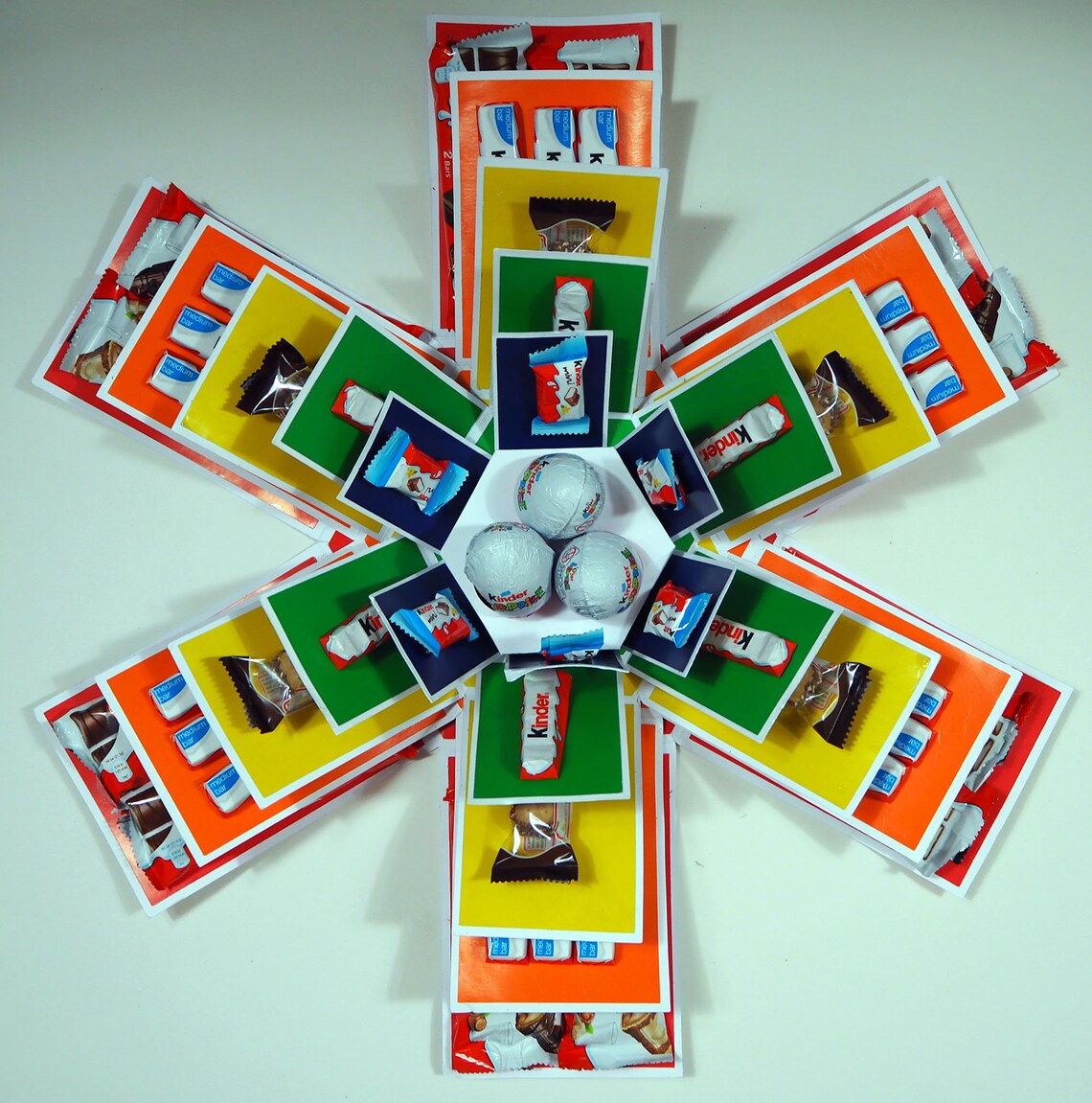 Hexagonal Explosion Box SVG Explosion Box Cut Files Kinder - Etsy Australia