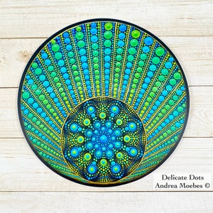 Adesivo in vinile Mandala, adesivo mandala Dot, adesivo in vinile impermeabile, adesivo per bottiglia d&#39;acqua, adesivo per computer, adesivo in vinile Boho