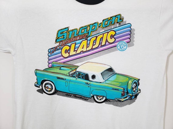 Vintage Snap On An American Classic Ringer Tee Shi