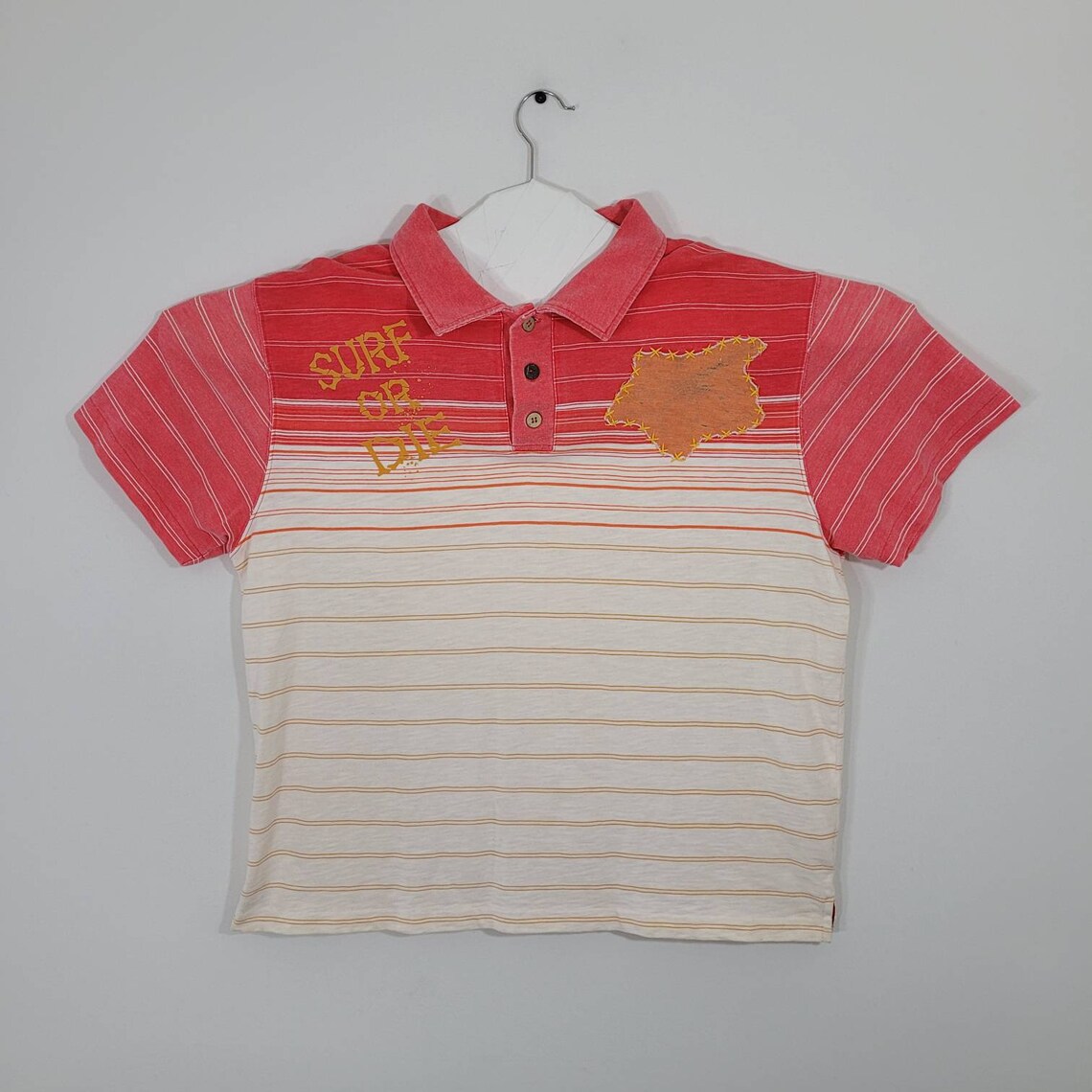 Vintage 1990s Chip and Pepper Surfing Polo Shirt Men's Etsy