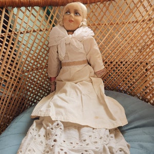 Small boudoir doll of unknown origin