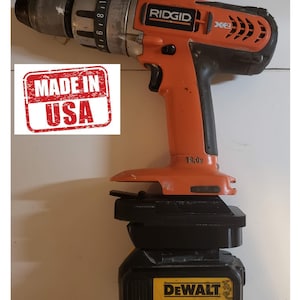 Ridgid 18v tools to Dewalt battery adapter