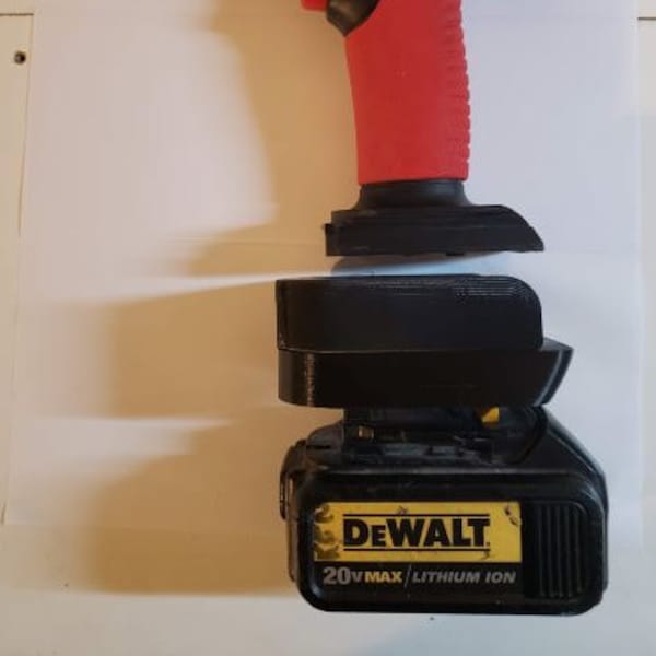 Snap On 18v nicad to Dewalt lithium battery adapter