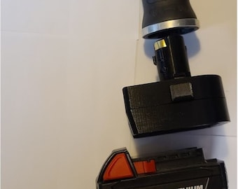 Ingersoll Rand nicad Twist 19.2v to M18 Adapter