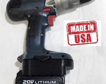New life Adapter for use with Bosch 18v nicad battery to Porter cable Lithium battery adapter