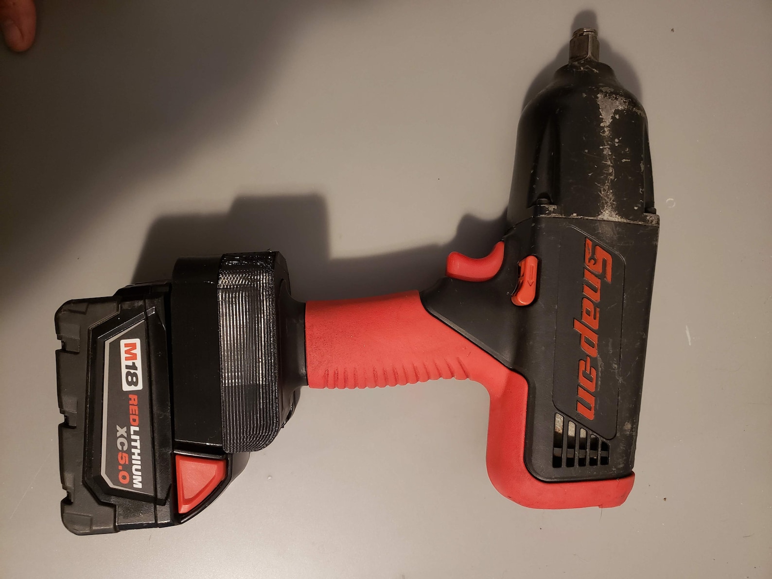 Snap On 18v Nicad tools to M18 Lithium battery adapter Etsy