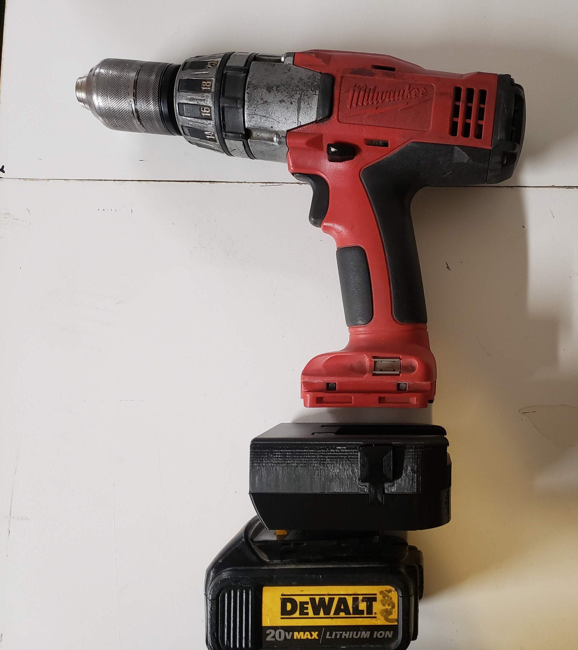 Dewalt Lithium Battery to V18 Nicad Tool Adapter Etsy