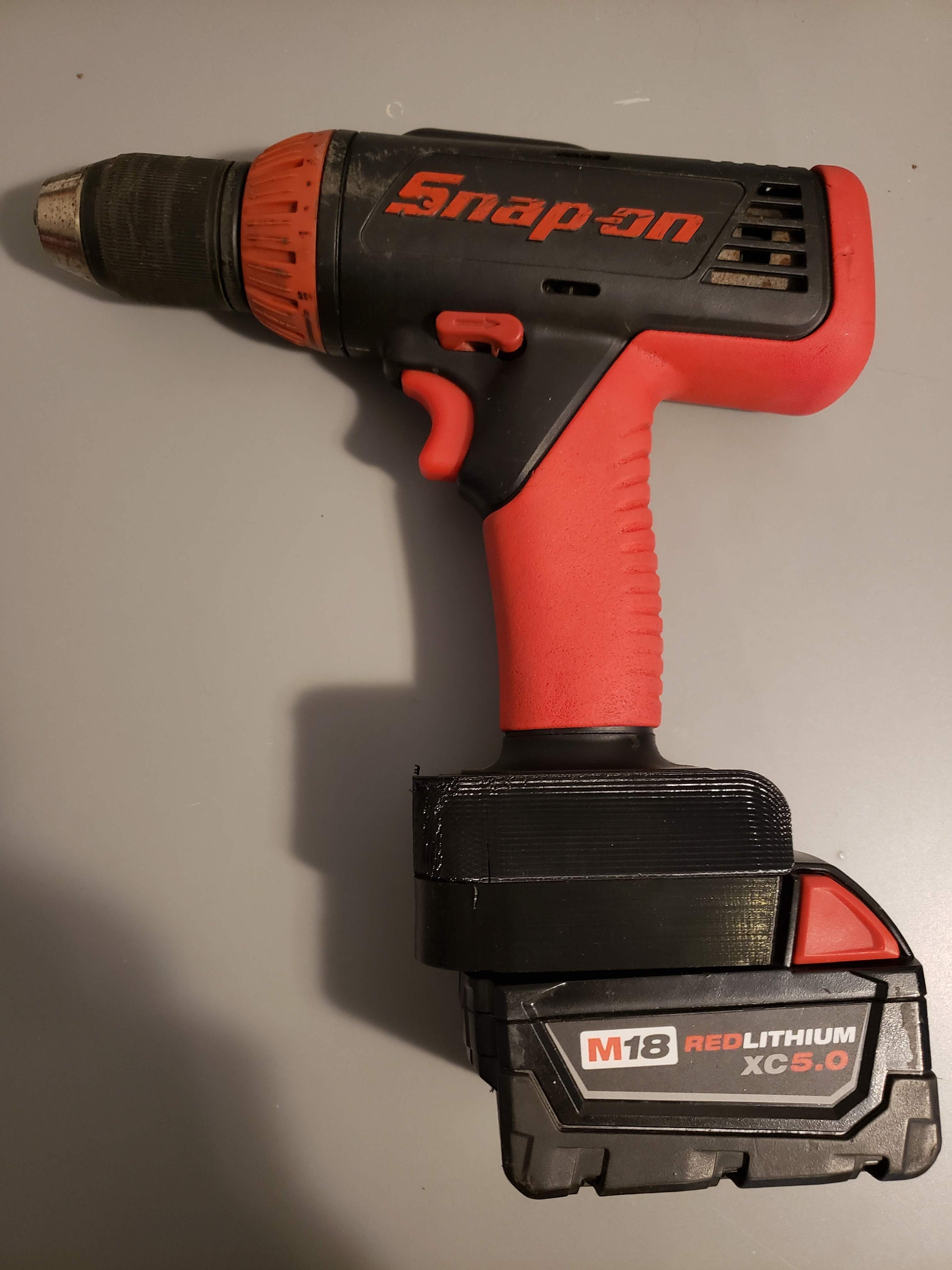 Snap On 18v Nicad tools to M18 Lithium battery adapter Etsy