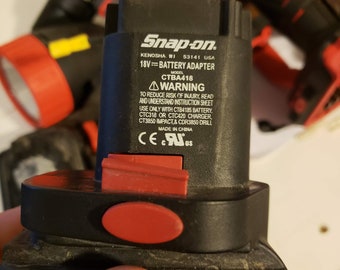 Snap on 18v Nicad to Dewalt Lithium Battery Adapter Etsy