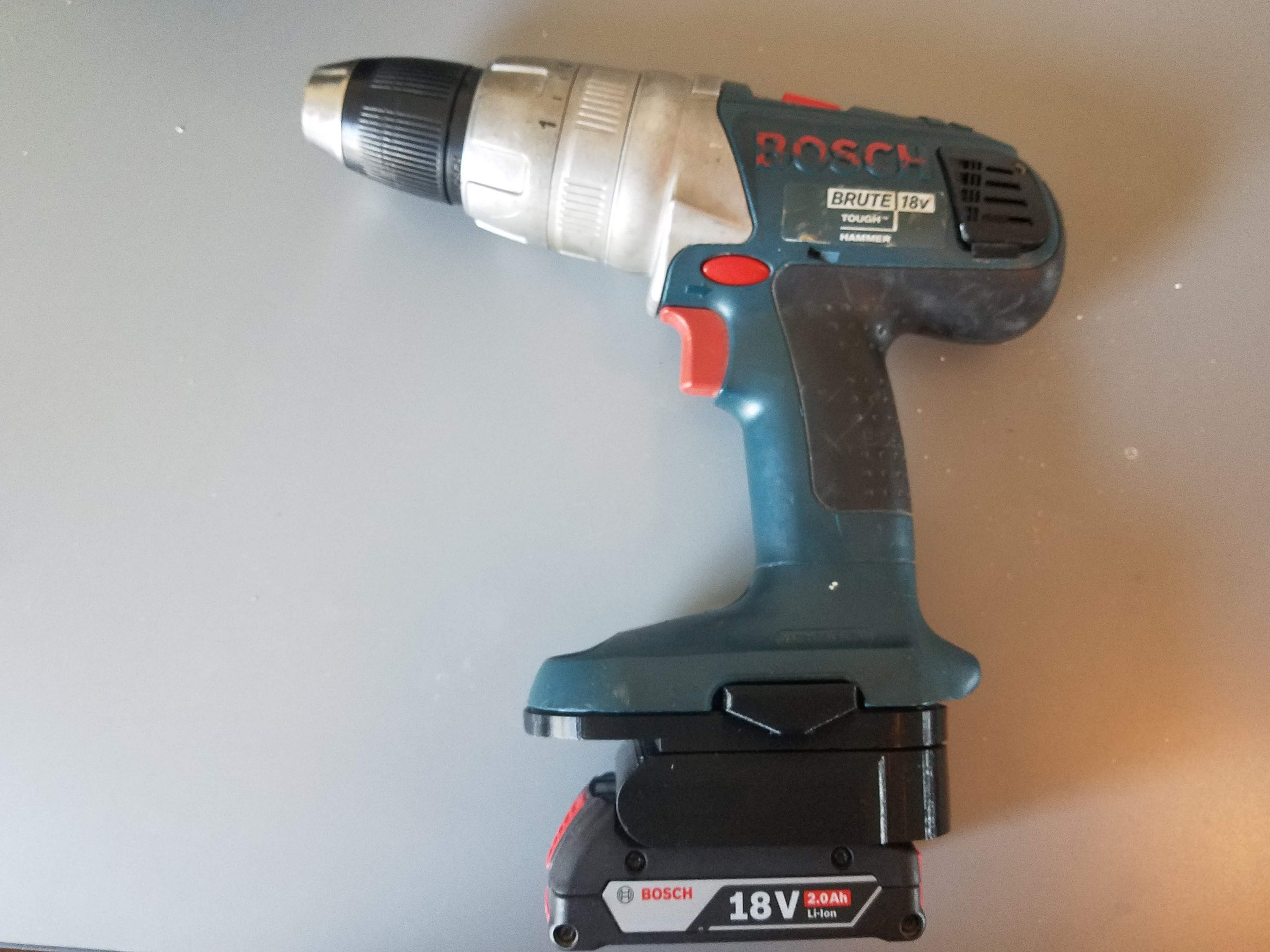 Bosch 18-V 8 Amp-Hour; Lithium-ion Battery in the Power Tool