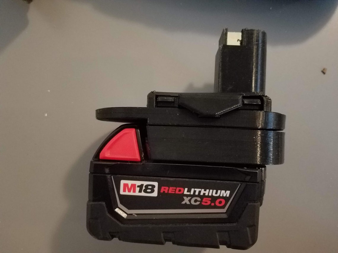 Bosch 18v Nicad Battery to Milwaukee M18 Battery Adapter Etsy Ireland