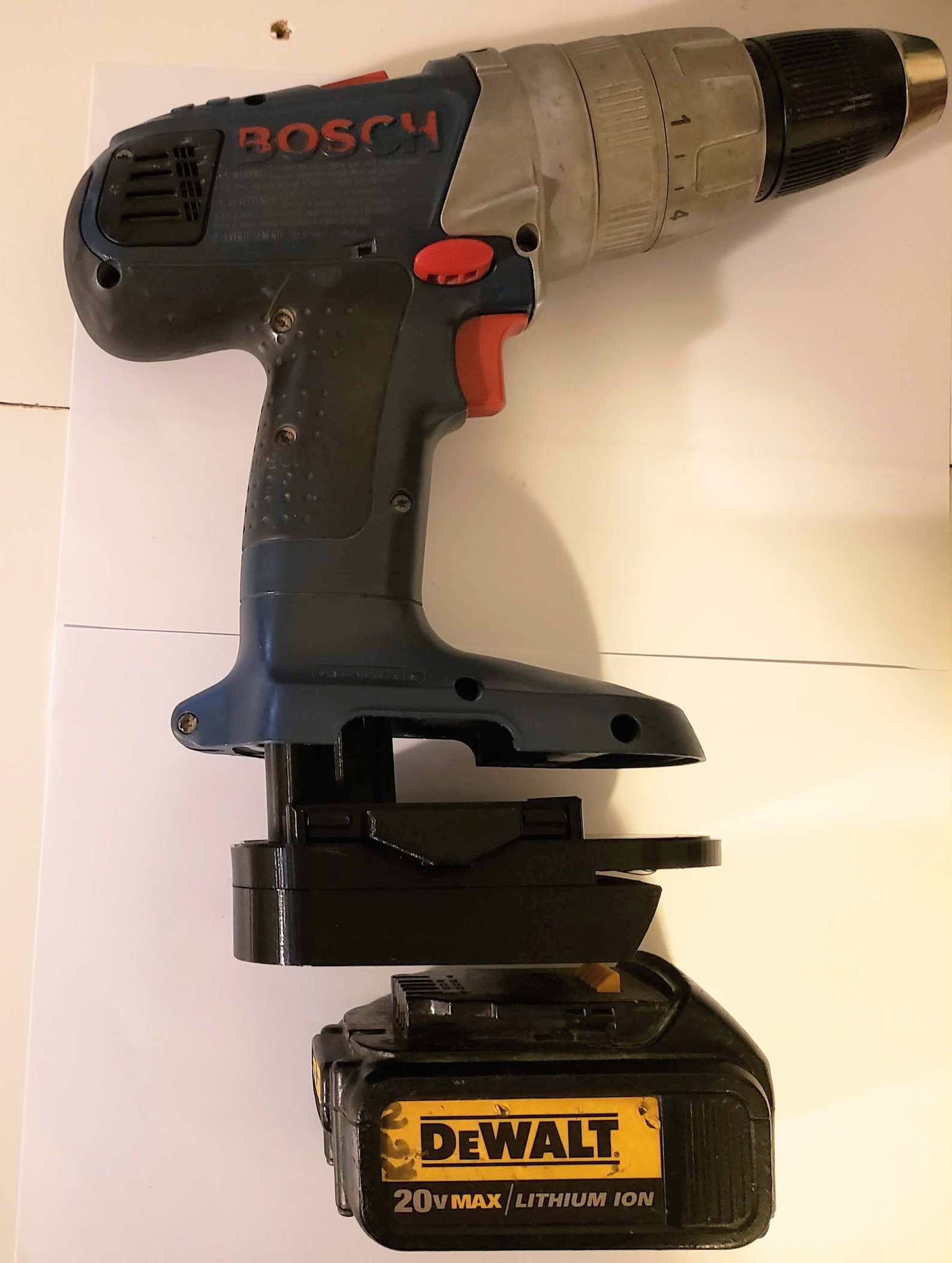 Bosch 18v Nicad Battery to Dewalt Battery Adapter Etsy