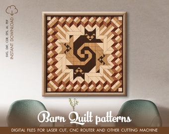 Barn quilt SVG, Farmhouse svg, Quilt Block SVG, Quilt SVG, Farmhouse cut file, Cricut cut file, Gowforge svg, glowforge cut file, cricut svg