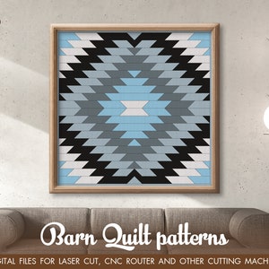 Barn quilt wall geometric svg, Wall Hanging SVG, Cricut svg, Farmhouse decor SVG Quilt Block SVG, boho home decor ideas, Farmhouse cut file