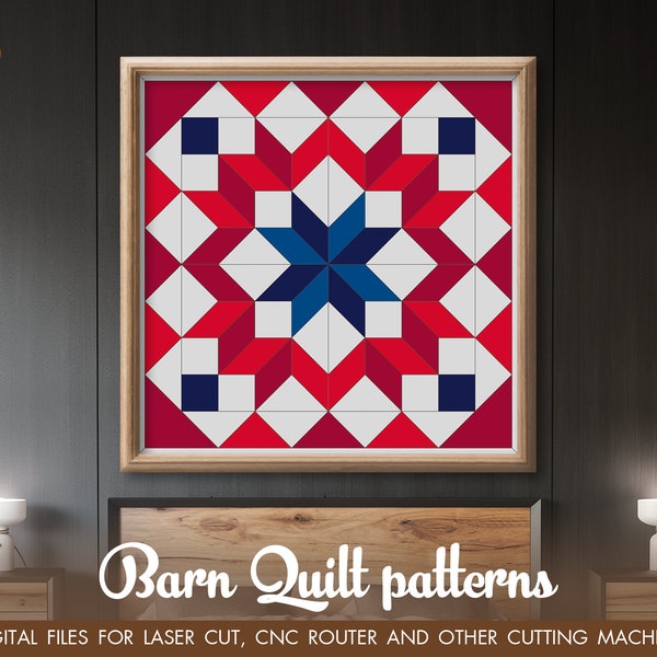 Barn Quilt Stencils Etsy
