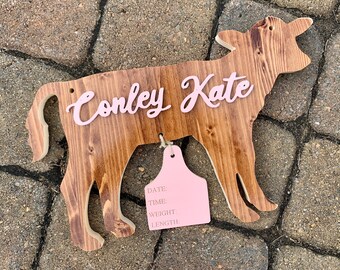 baby cow nursery decor