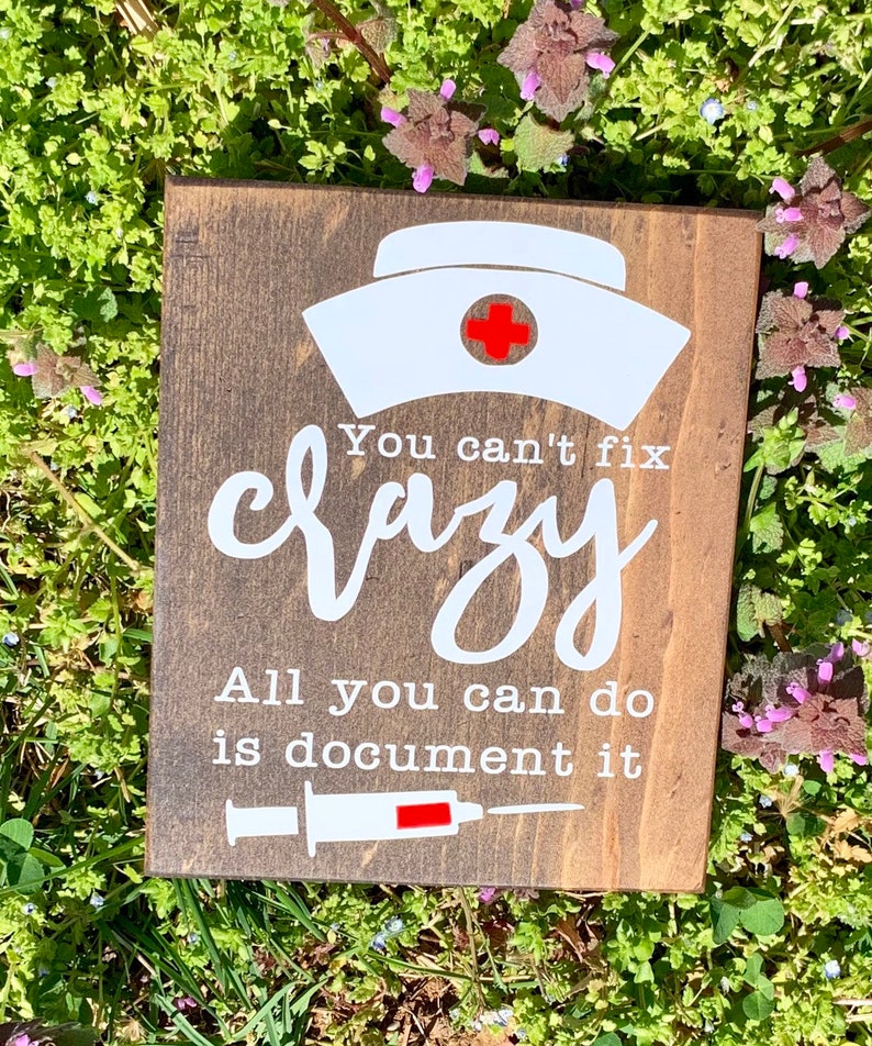 Nurses Week Gift for Nurse Funny Gifts Desk Sign Document Etsy