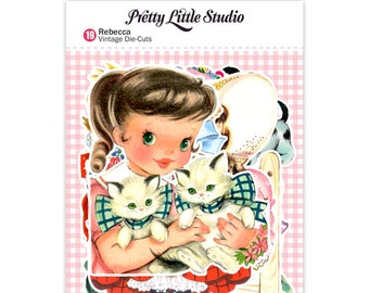 Pretty Little Studio Vintage Style Die Cuts - Rebecca