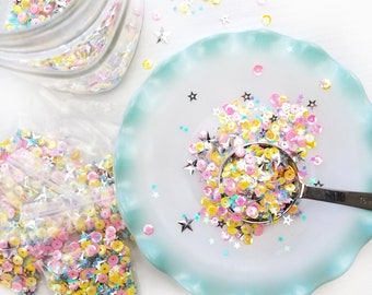 Pastel Star Sequin Mix | Scrapbooking Confetti, 5g