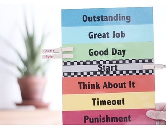 Behavior Clip Chart For Home